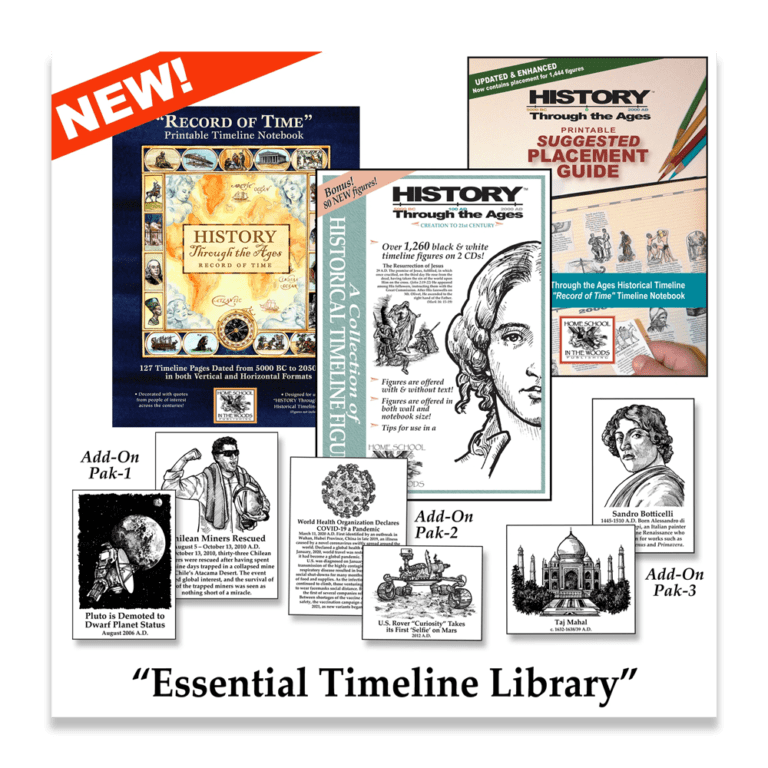 product image for History Through the Ages Essential Timeline Library