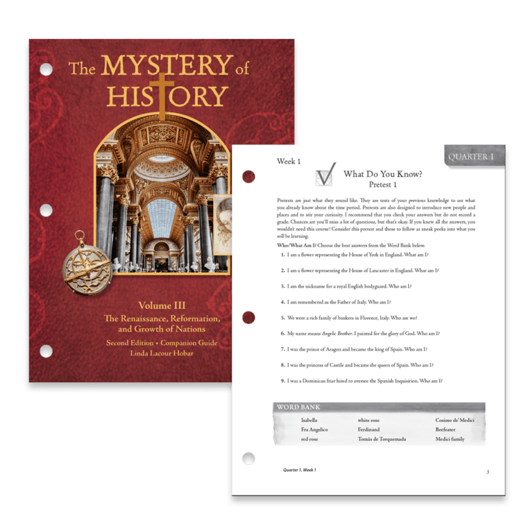 The Mystery of History Volume III Companion Guide