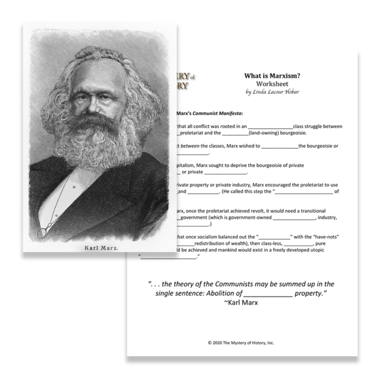 product image for What is Marxism Worksheet and Answer Key