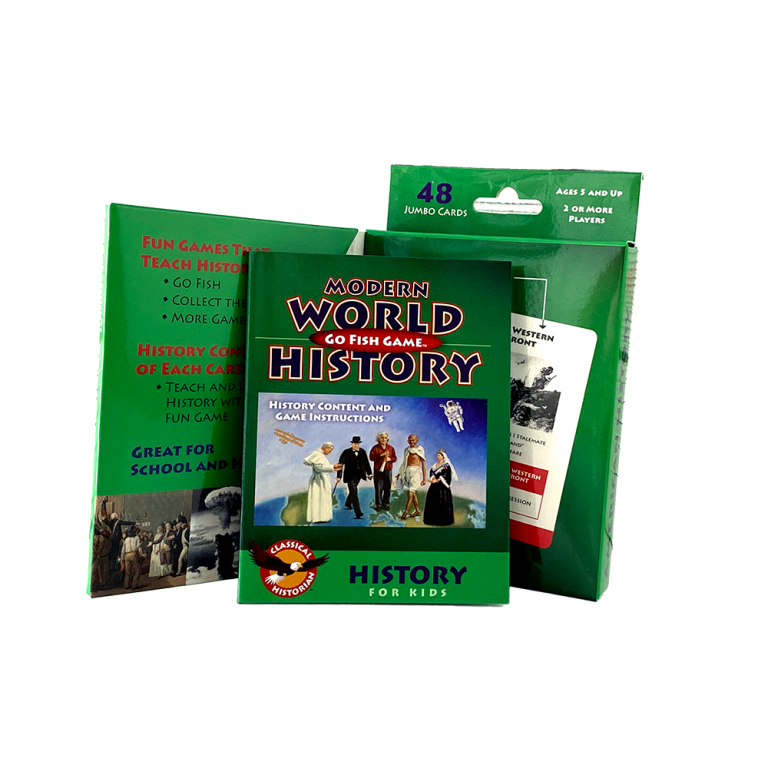 Modern History Go Fish card game